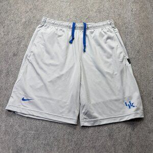 Kentucky Wildcats Nike Shorts Men S Gray DRI-FIT Football Athletic 9"